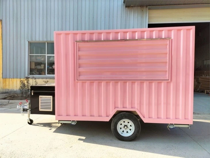 Shipping Container Food Trailer