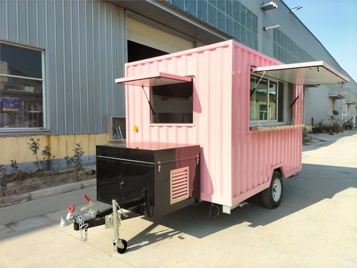 Shipping Container Food Trailer